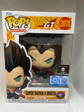 Funko Pop! Vinyl: DragonBall GT-Super Saiyan 4 Vegeta (Chalice Exclusive Glow Chase/Flocked) 2078