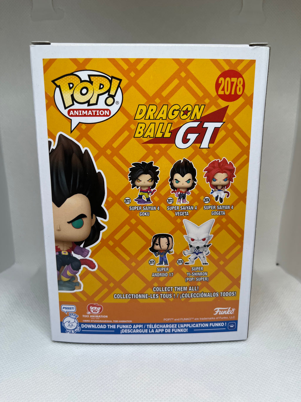 Funko Pop! Vinyl: DragonBall GT-Super Saiyan 4 Vegeta (Chalice Exclusive Glow Chase/Flocked) 2078