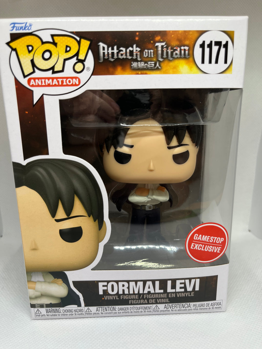 Funko Pop! Vinyl: Attack on Titan- Formal Levi (Gamestop Exclusive) 1171