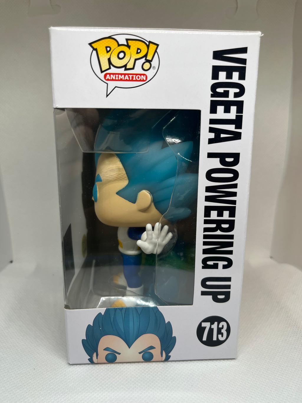 Funko Pop! Vinyl: DragonBall Super-Vegeta Powering Up (Chalice Exclusive Glow in the Dark) 713