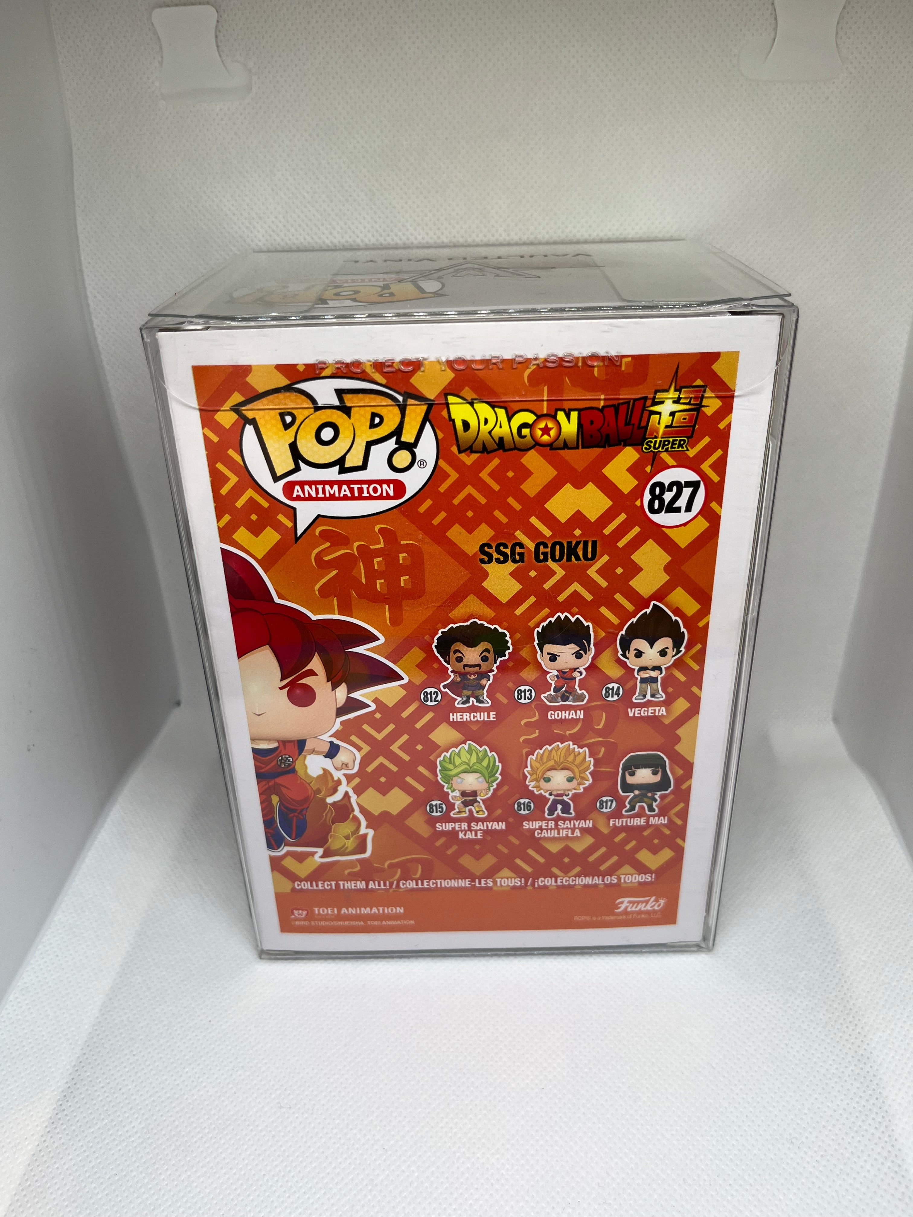 SSG Goku 827 2020 Summer Convention Limited Edition Sticker JSA Authenticated Signed and Quoted (“Here I Come”)