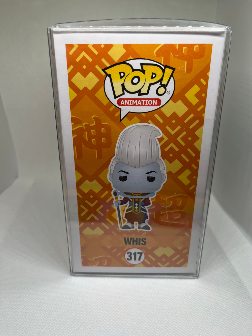 Whis 317 GalacticToys Glow in the Dark Exclusive JSA Authenticated Signed and Quoted “Saiyans am I right? Gotta Love em”