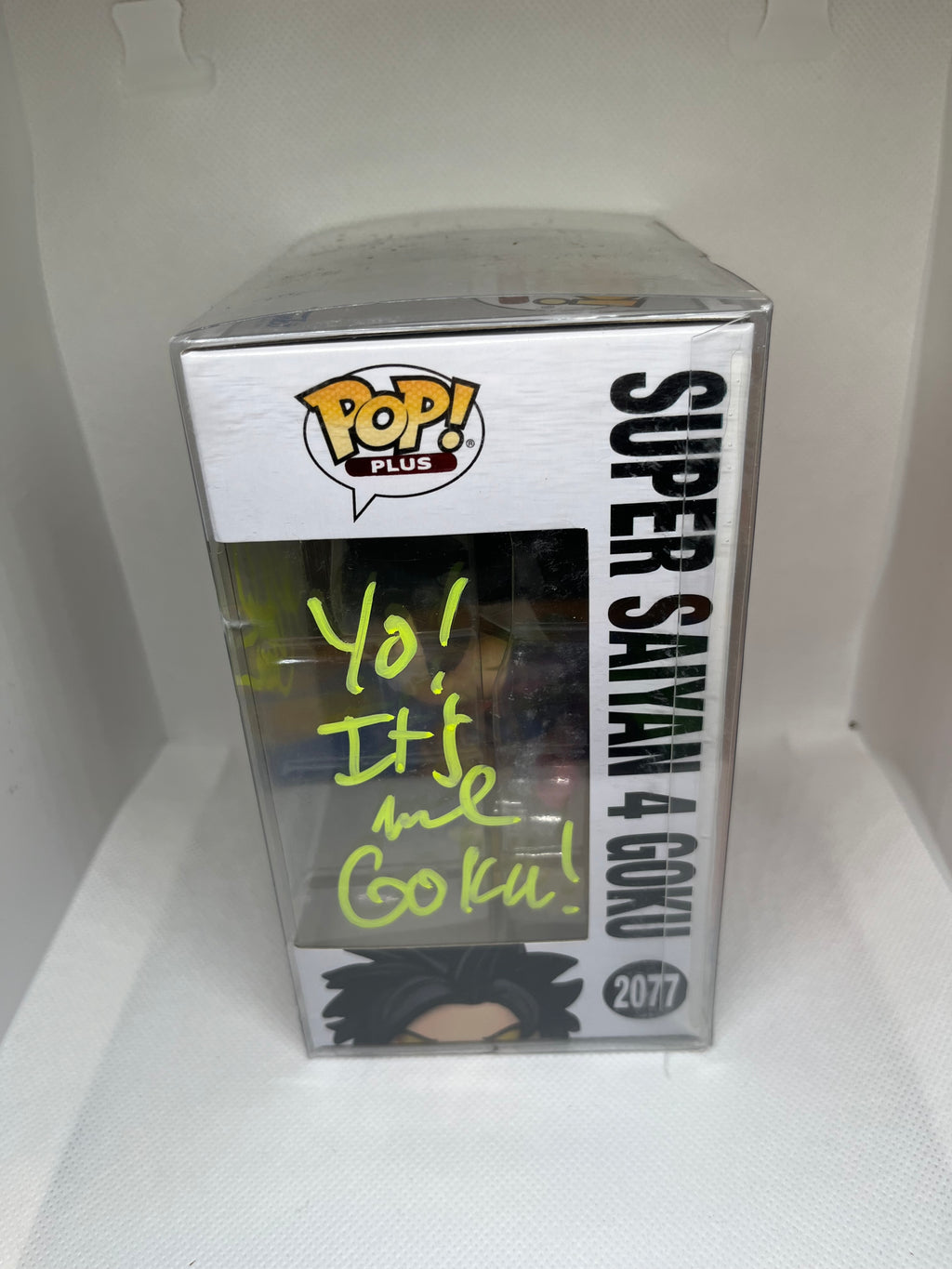 Super Saiyan 4 Goku GT Funko Exclusive JSA Authenticated Signed & Quoted (Yo it’s me Goku!)