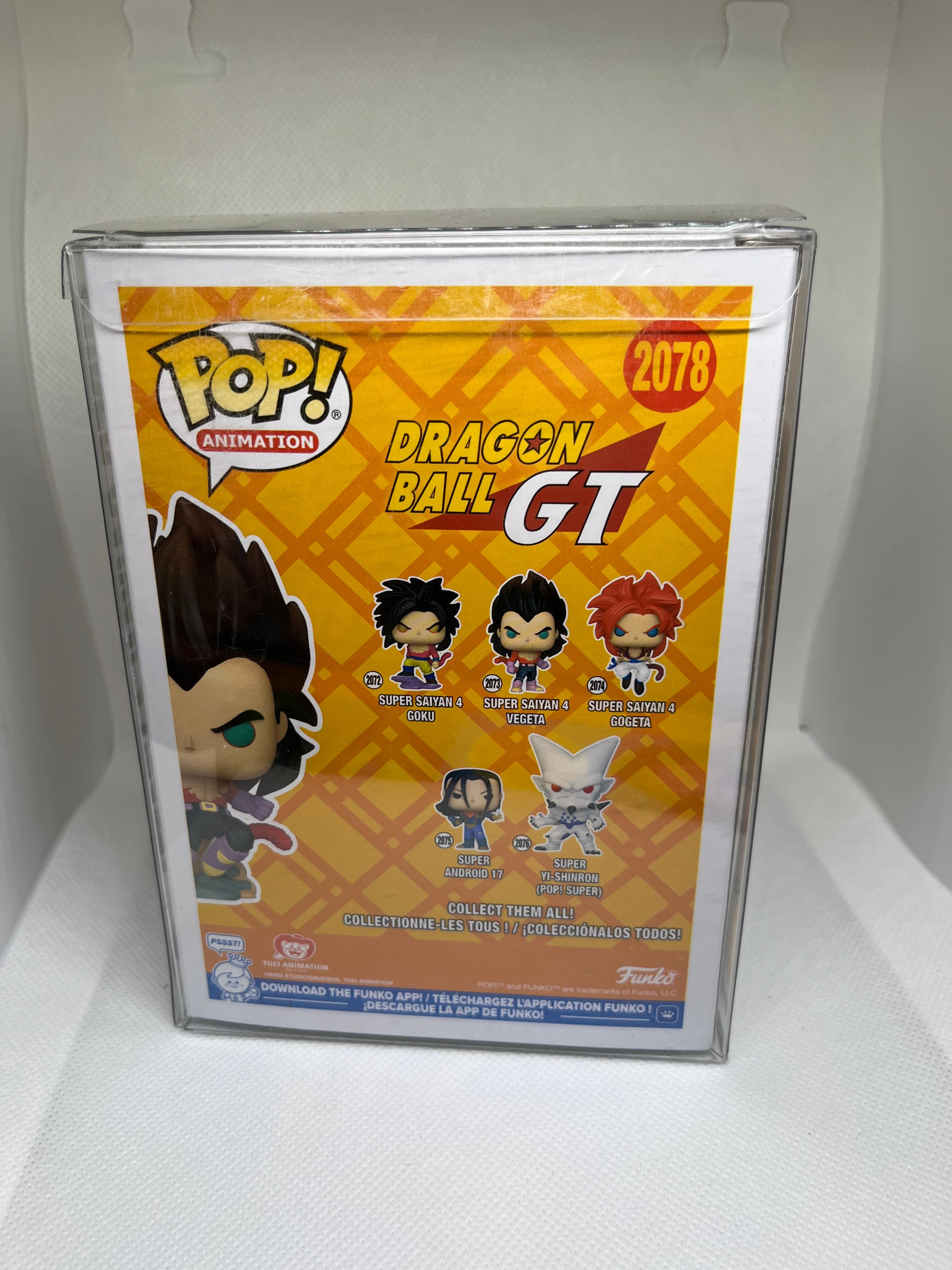 Super Saiyan 4 Vegeta GT 2078 Flocked/Glow Chase JSA Authenticated Signed and Quoted (“At Long Last I Have Ascended”)