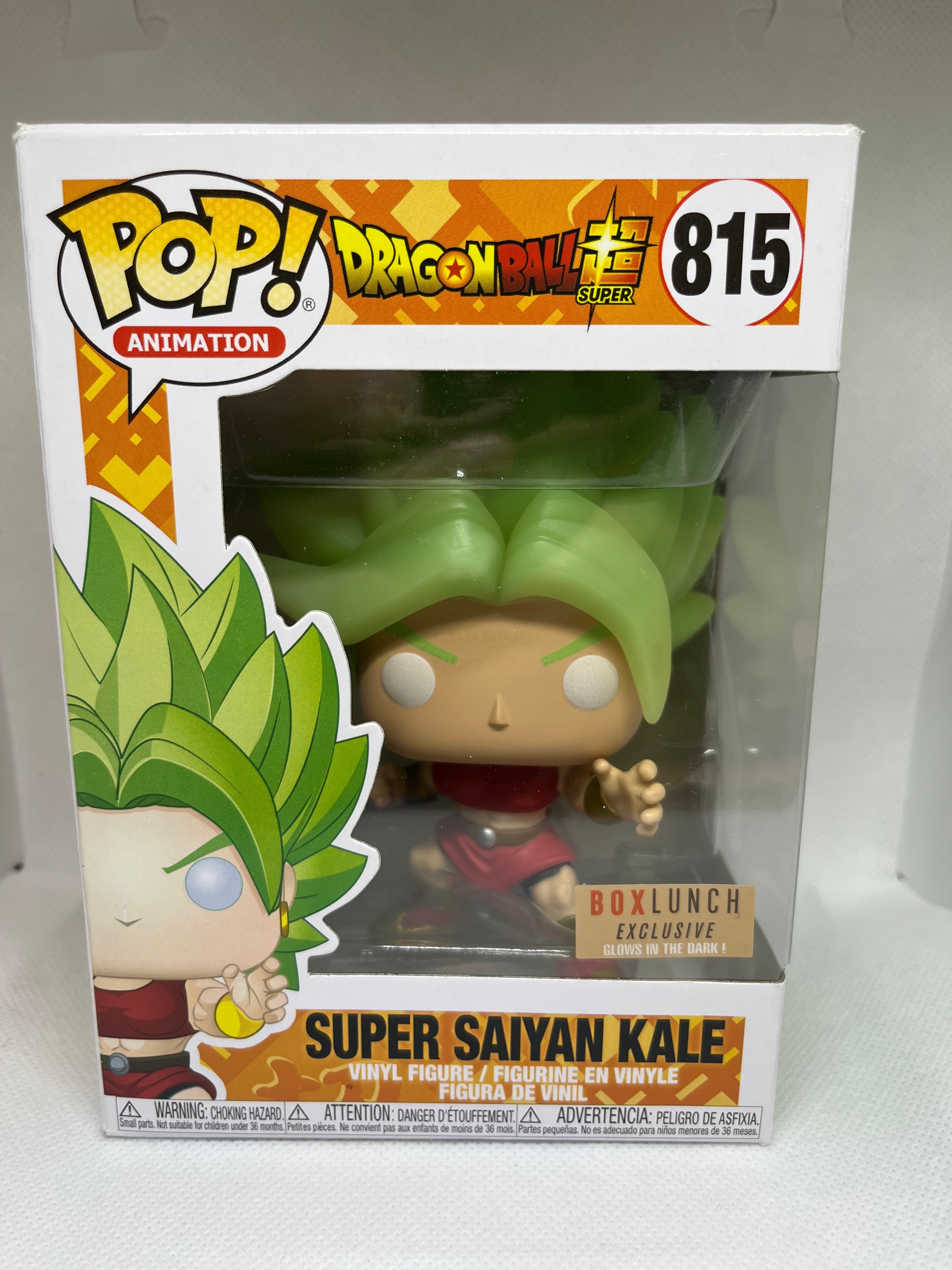 Funko Pop! Vinyl: DragonBall Super-Super Saiyan Kale (BoxLunch Exclusive Glow in the Dark) 815