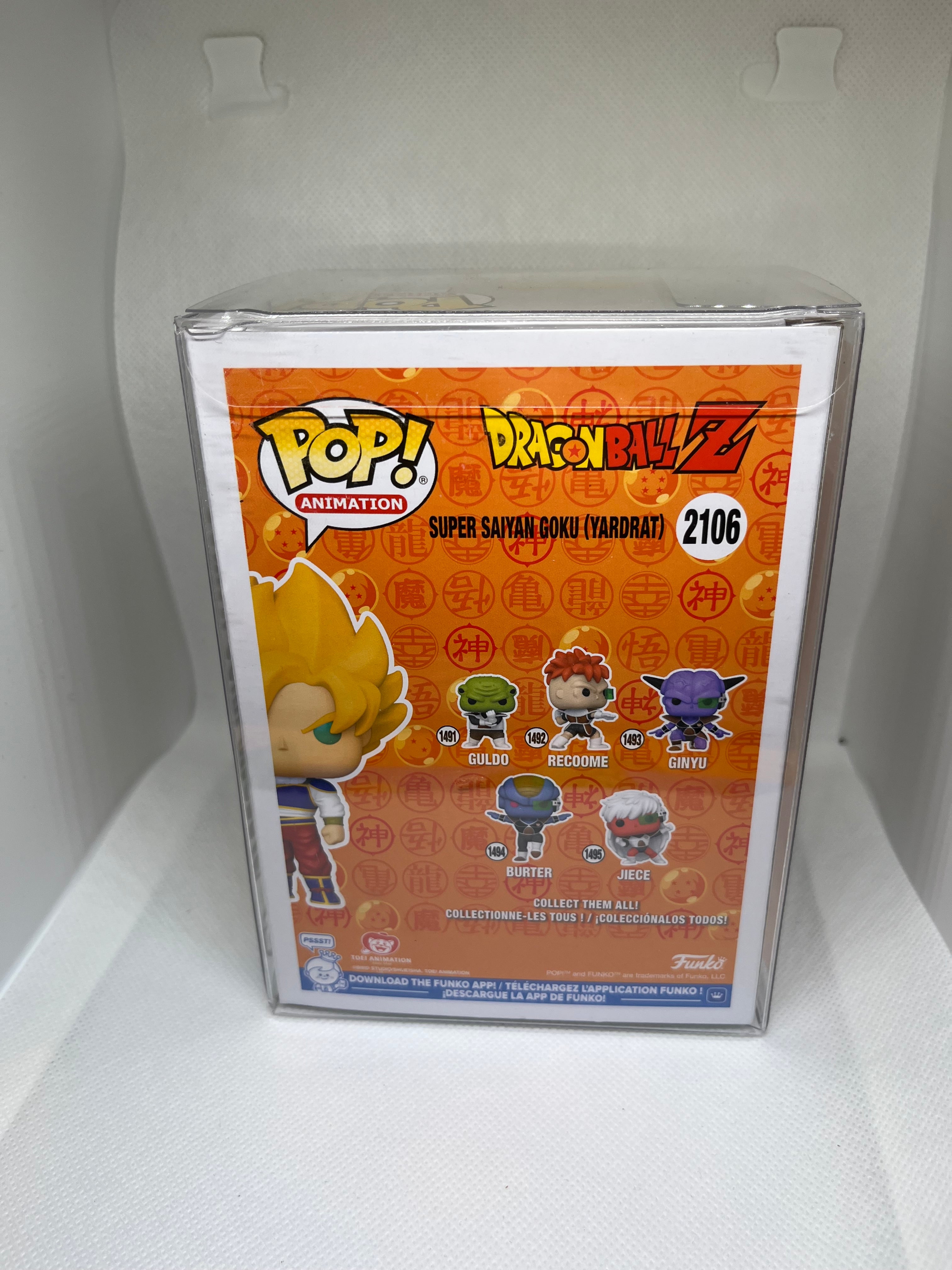 Super Saiyan Goku 2106 (Yardrat) Toy Temple Glow Chase Exclusive JSA Authenticated Signed and Quoted (I Call it Instant Transmission)