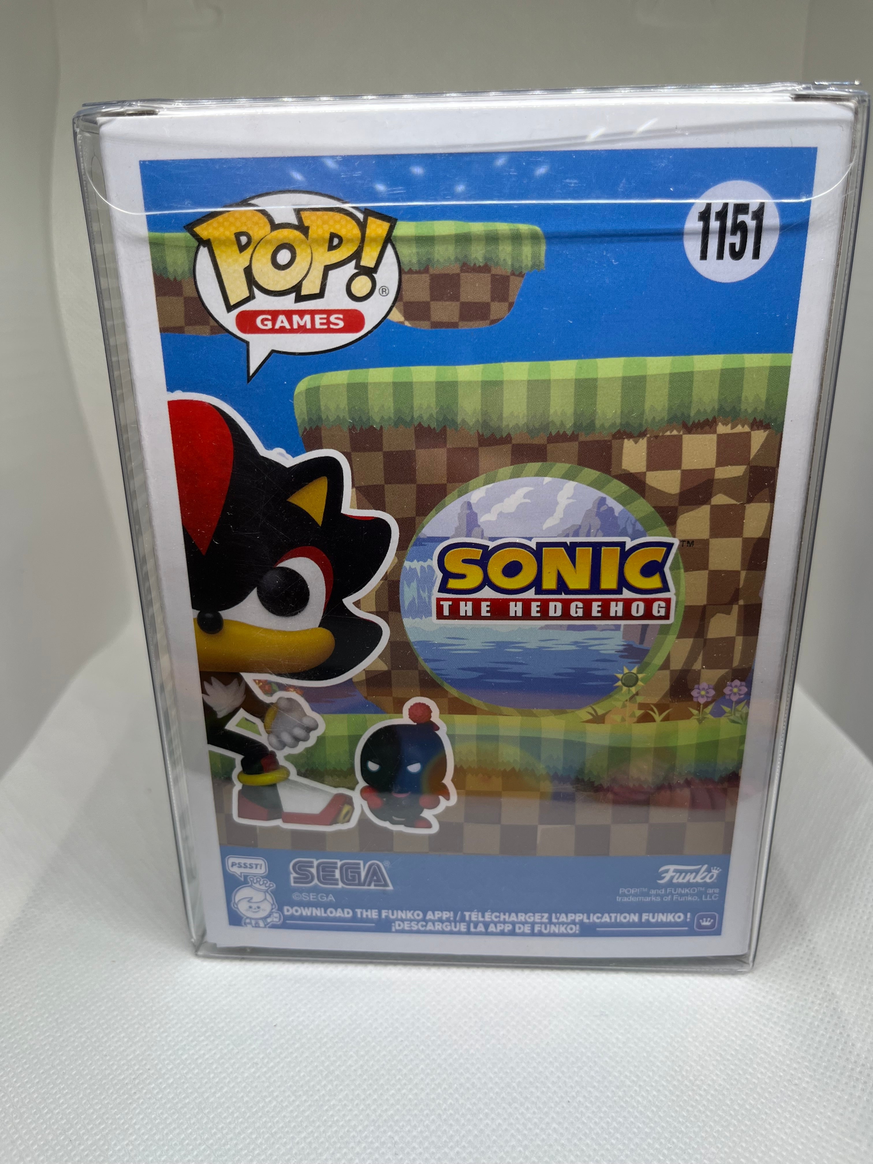 Shadow with Dark Chao 1151 2026 Las Vegas Flocked Exclusive JSA Authenticated Signed and Quoted (Shadow Choas Control)