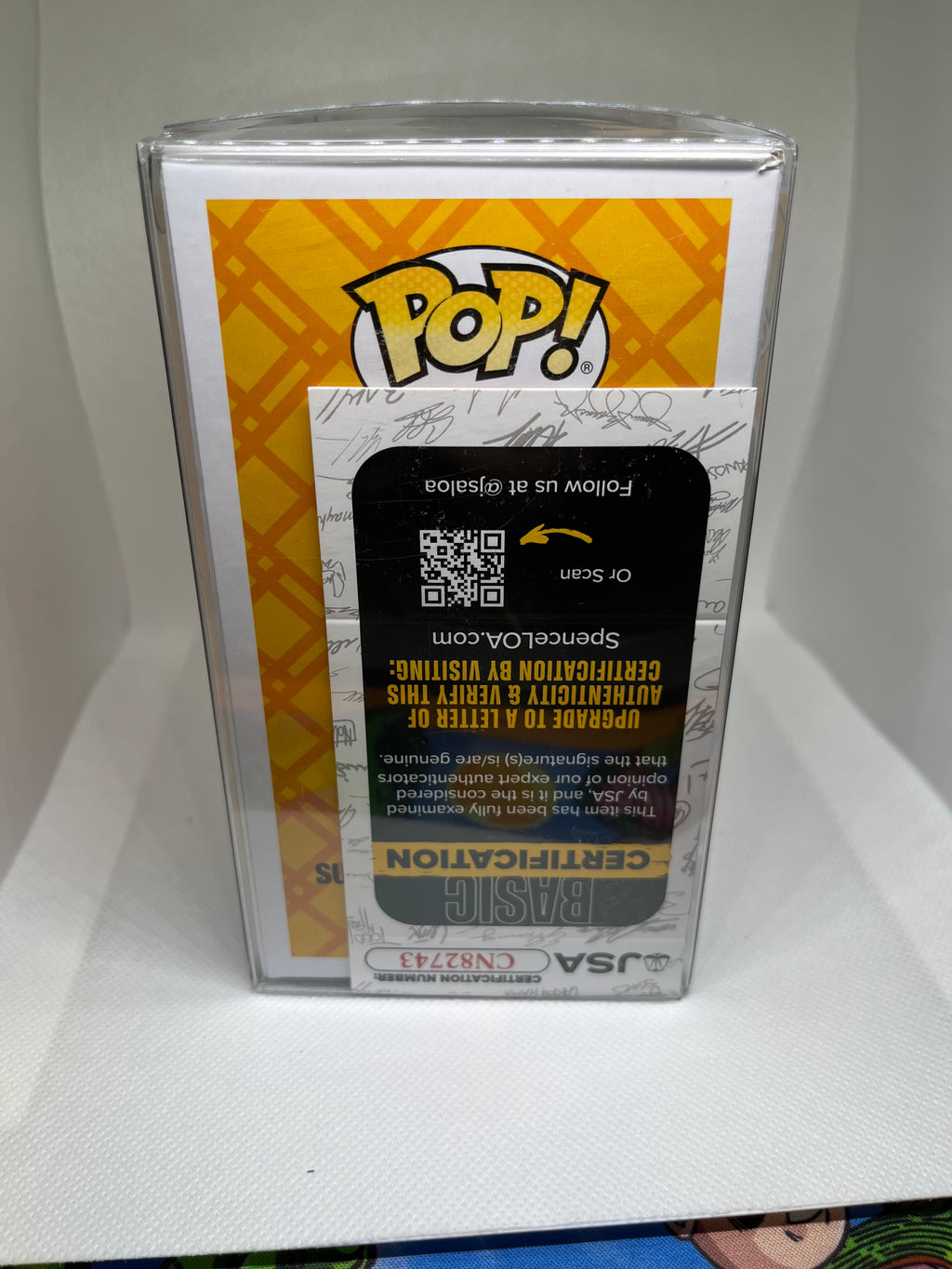 Super Saiyan 4 Vegeta GT 2078 Flocked/Glow Chase JSA Authenticated Signed and Quoted (“At Long Last I Have Ascended”)