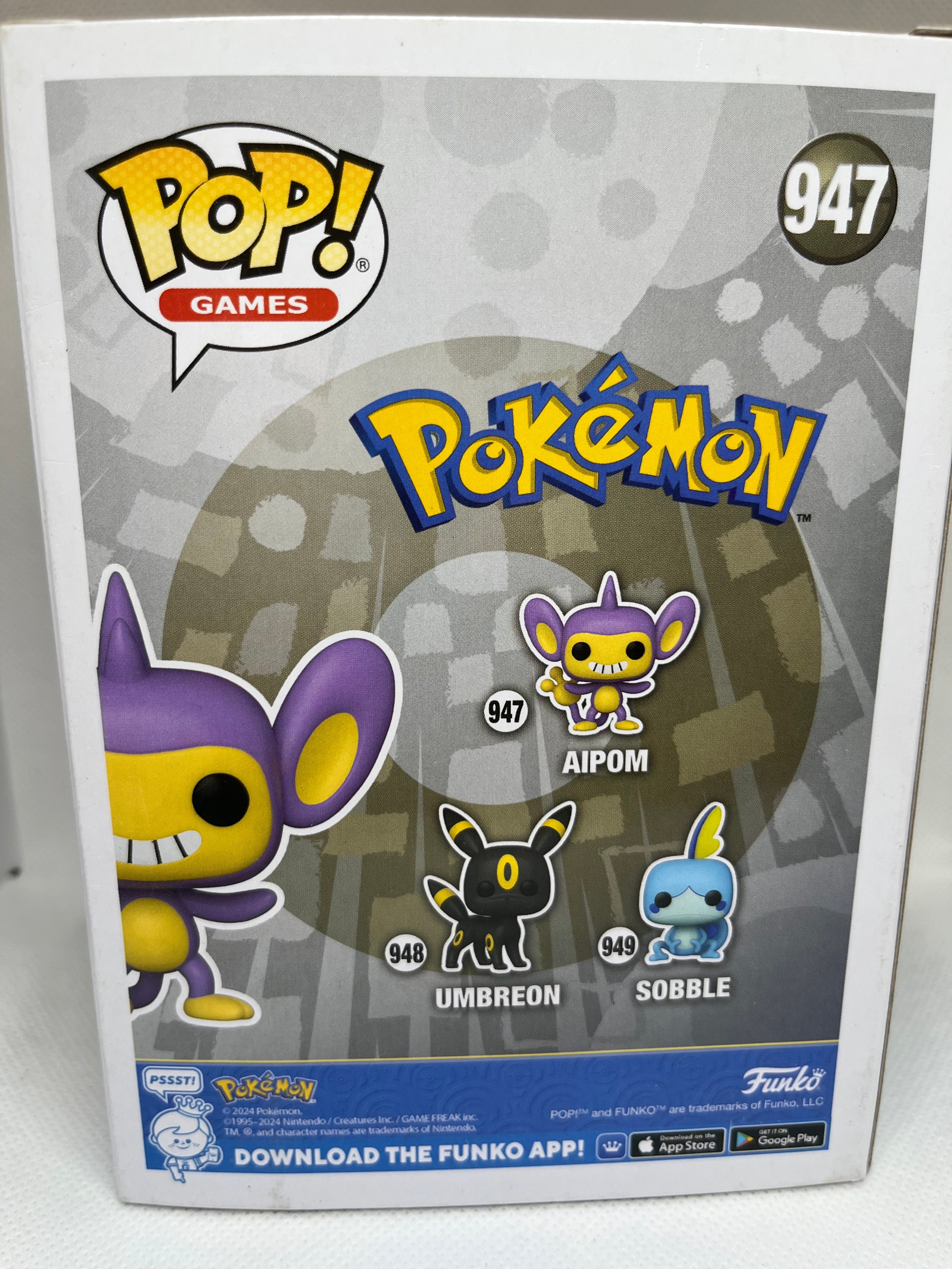Funko Pop! Vinyl: Pokemon-Aipom (Flocked Funko Exclusive)