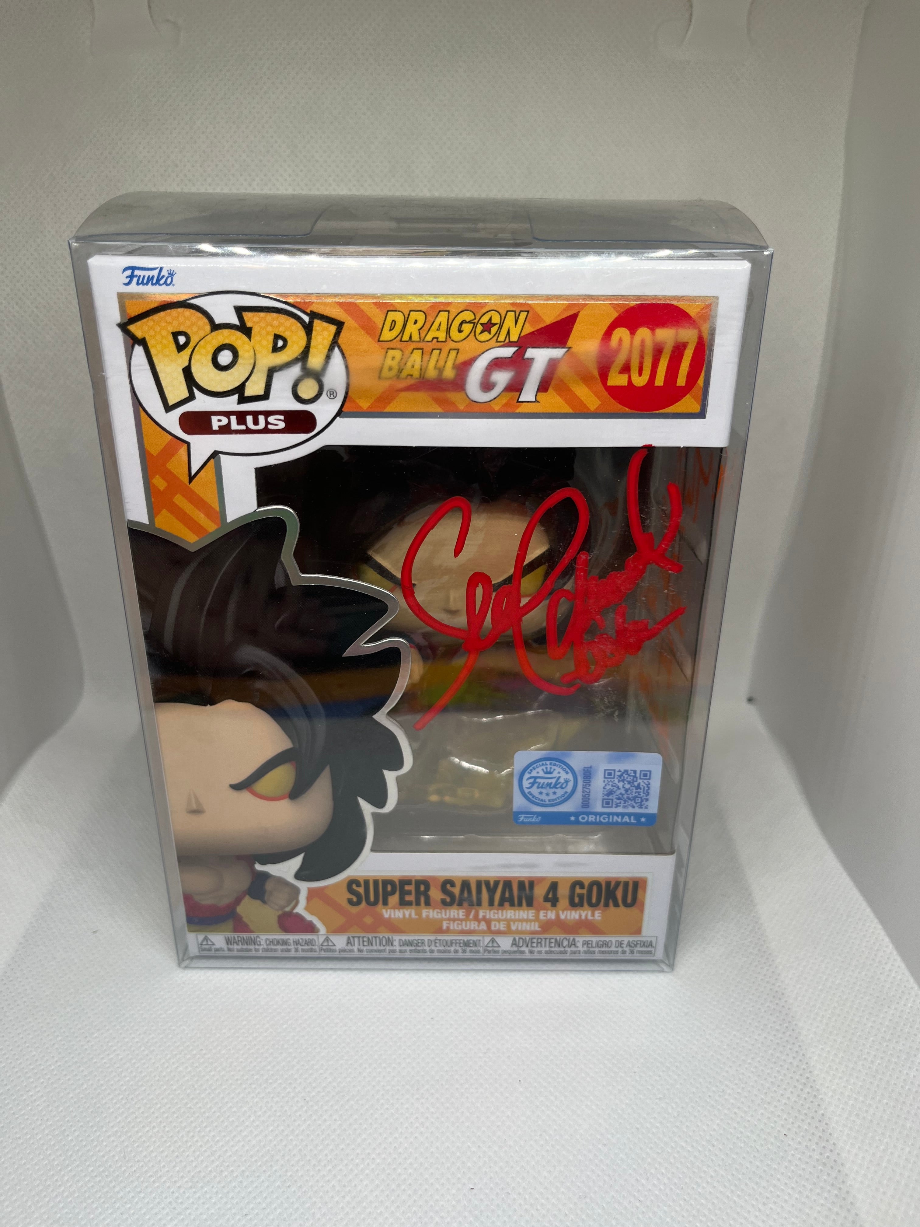 Super Saiyan 4 Goku GT Funko Exclusive JSA Authenticated Signed and Quoted