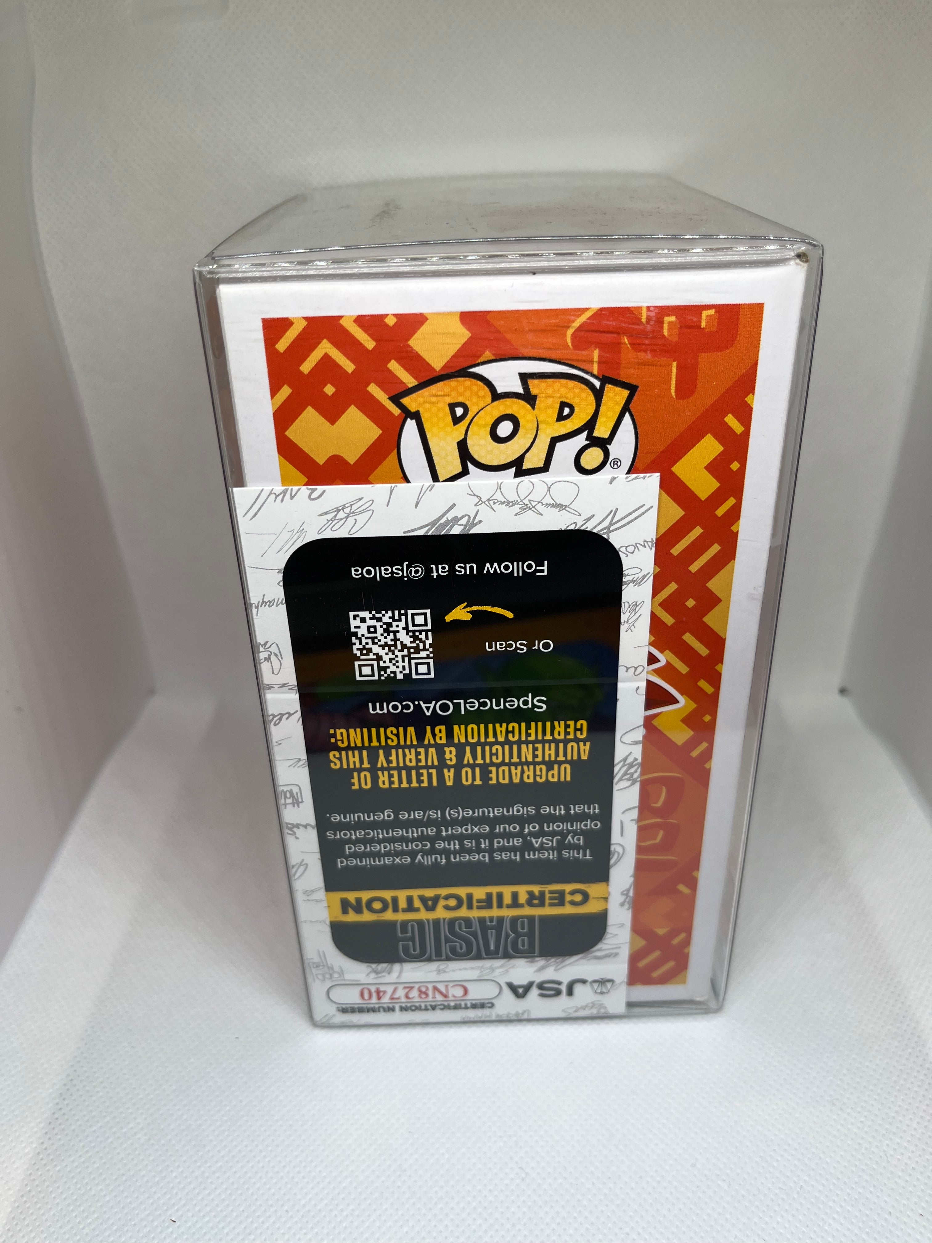 SSG Goku 827 2020 Summer Convention Limited Edition Sticker JSA Authenticated Signed and Quoted (Call me Kakarot!)
