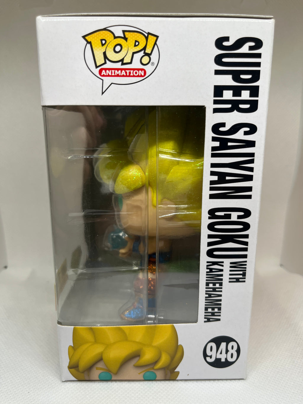 Funko Pop! Vinyl: DragonBall Z-Super Saiyan Goku with Kamehameha(948)(Diamond Hot Topic Exclusive)