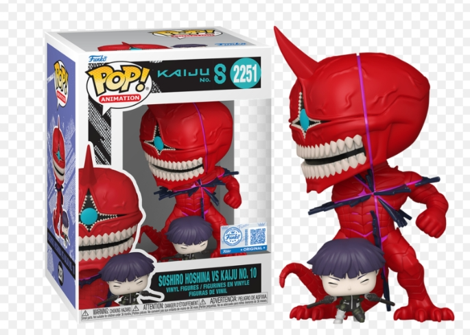 Funko Pop! Vinyl: Kaiju No.8 Soshiro Hoshina VS Kaiju No.10 (Chalice Exclusive)(2251)