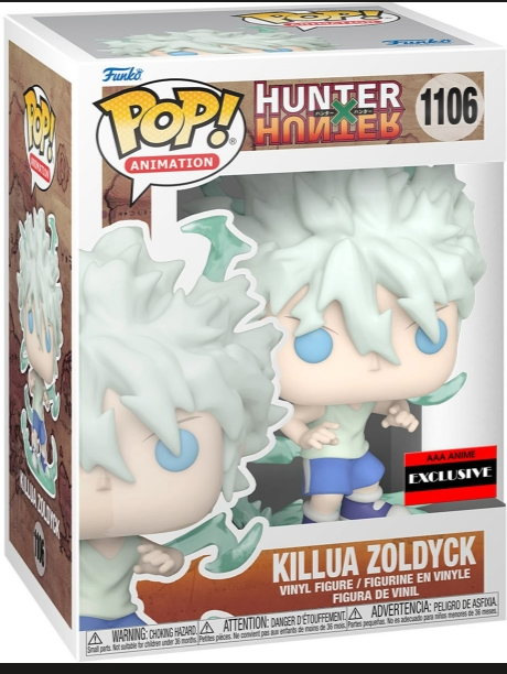 Funko Pop! Vinyl: Hunter x Hunter-Killua Zoldyck (AAA Anime Exclusive) 1106