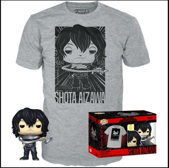 My Hero Academia-Shota Aizawa (Funko Exclusive Pop & Tee) Extra Large T-Shirt