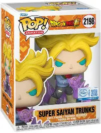Funko Pop! Vinyl: DragonBall Super-Super Saiyan Trunks (2198) (V-Rare Pre-Release Sticker)