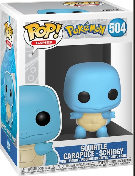 Funko Pop! Vinyl: Pokemon-Squirtle 504