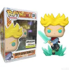 Funko Pop! Vinyl: DragonBall Super-Super Saiyan Trunks with Sword(1281) (Amazon Glow in the Dark Exclusive)