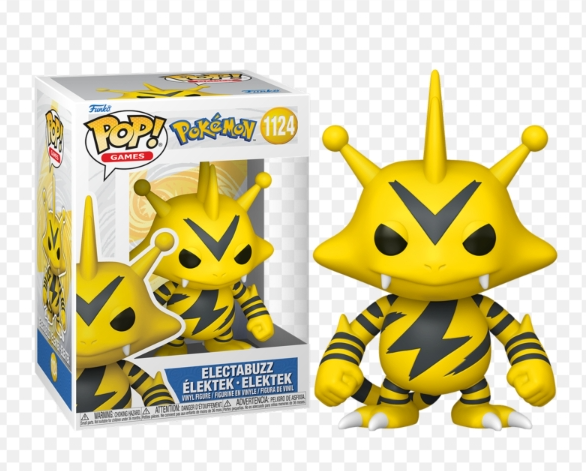 Funko Pop! Vinyl: Pokemon- Electabuzz (1124)